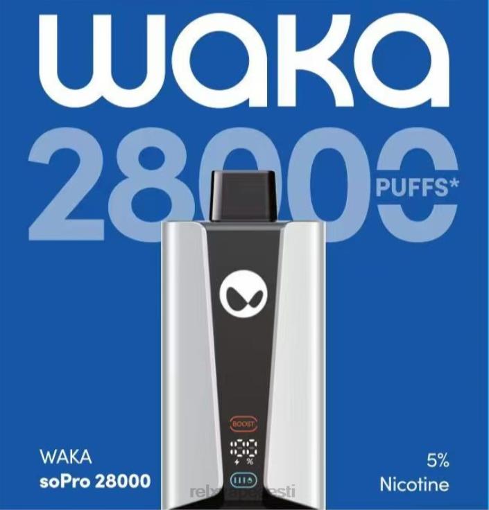 RELX WAKA SoPro 28 000 | Z64BF31 ‎RELX Vape Price mitme maitsega